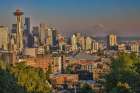 USA-Washington State-Seattle Landscape Print